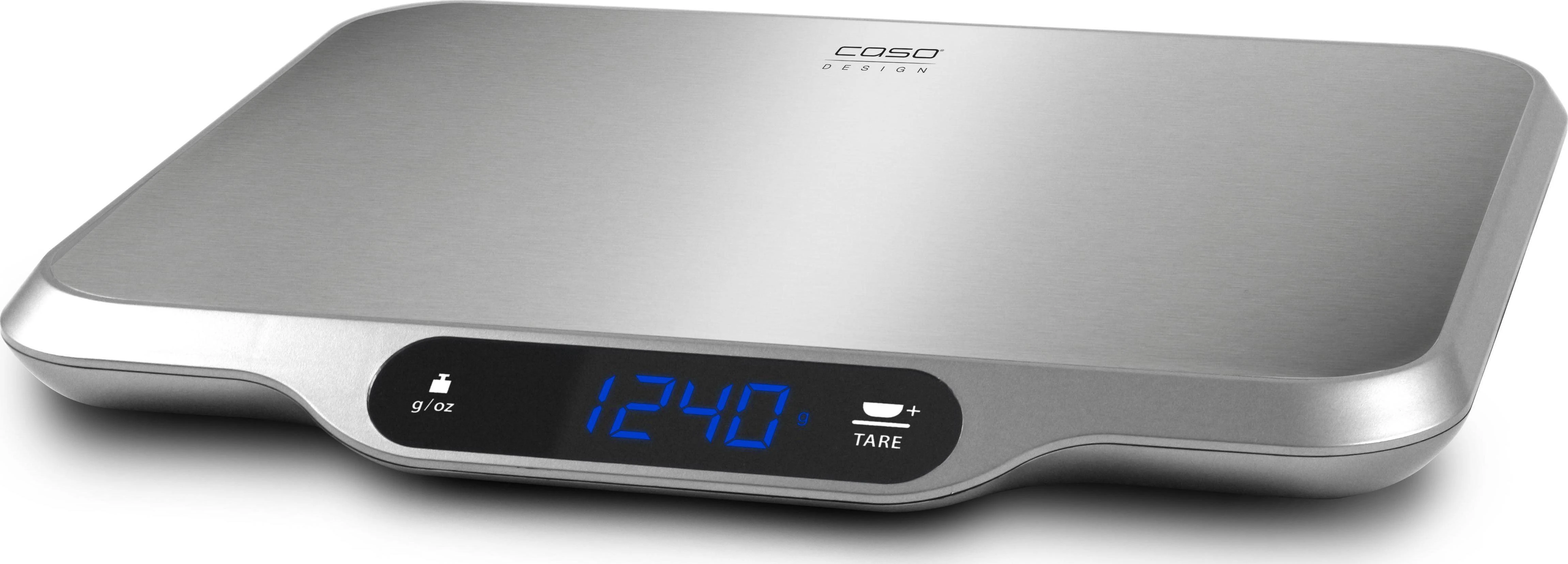 Caso | Virtuvinės svarstyklės | L 15 | Maximum weight (capacity) 15 kg | Graduation 1 g | Ekranas type LCD Ekranas | Nerūdijantis plienas