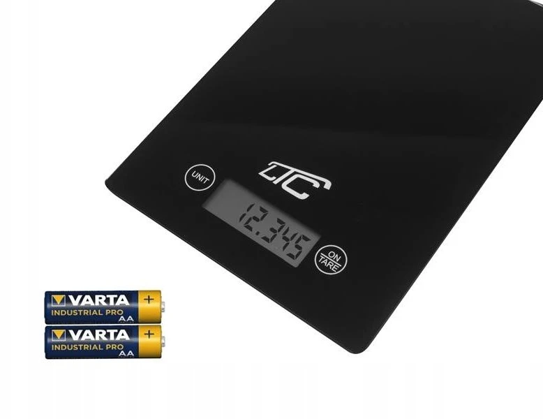 Virtuvinės svarstyklės LTC Virtuvinės svarstyklės elektroniczna LTC juoda