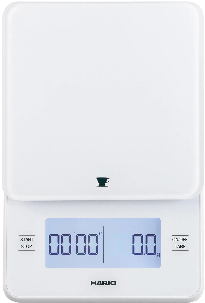 Virtuvinės svarstyklės Hario - Barista scale - baltas