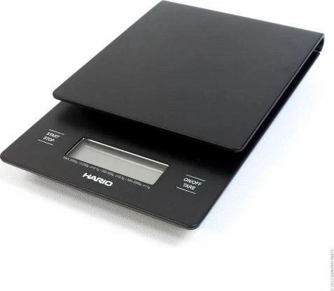 Virtuvinės svarstyklės Drip scale Hario V60 Juodas