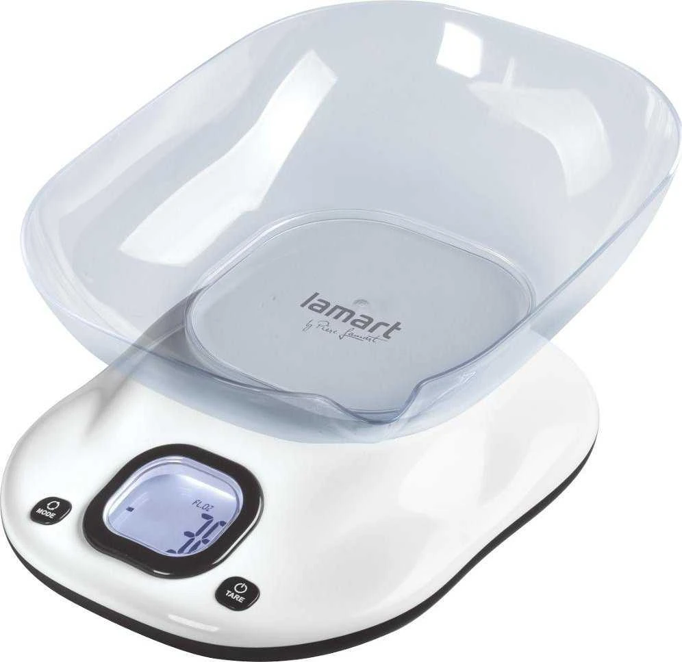 Lamart elektroninės virtuvinės svarstyklės 5kg LT7073