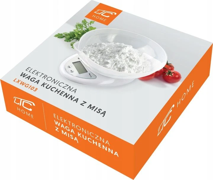 Virtuvinės svarstyklės LTC Elektroniczna su dubeniu do 5kg