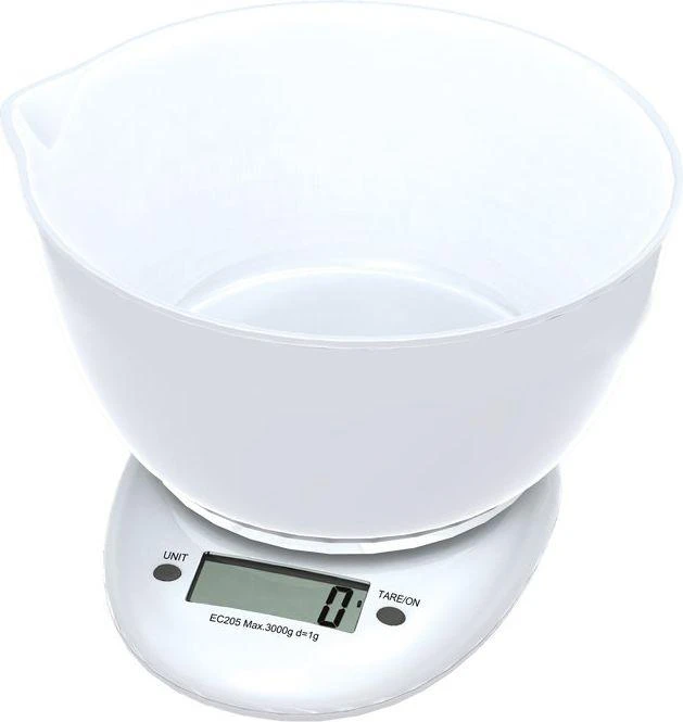Virtuvinės svarstyklės Virtuvės svarstyklės Omega Electronic Baltas (43147)