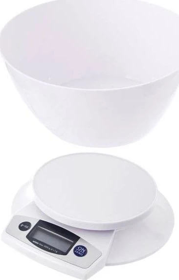 Virtuvinės svarstyklės Orion Elektroninė virtuvės svarstyklė 5kg su 2,5l dubeniu