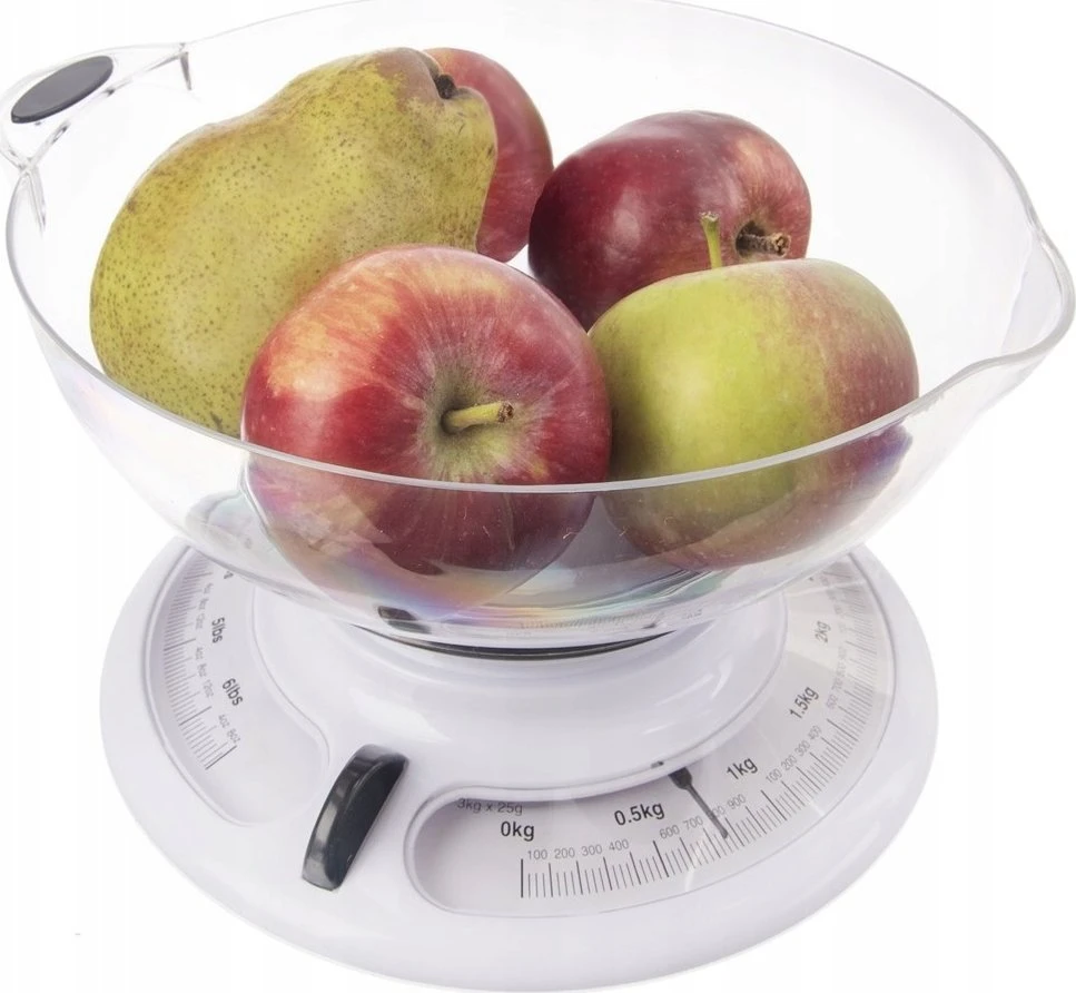 Virtuvinės svarstyklės Orion Mechaninė virtuvinė svarstyklė su dubeniu 3kg