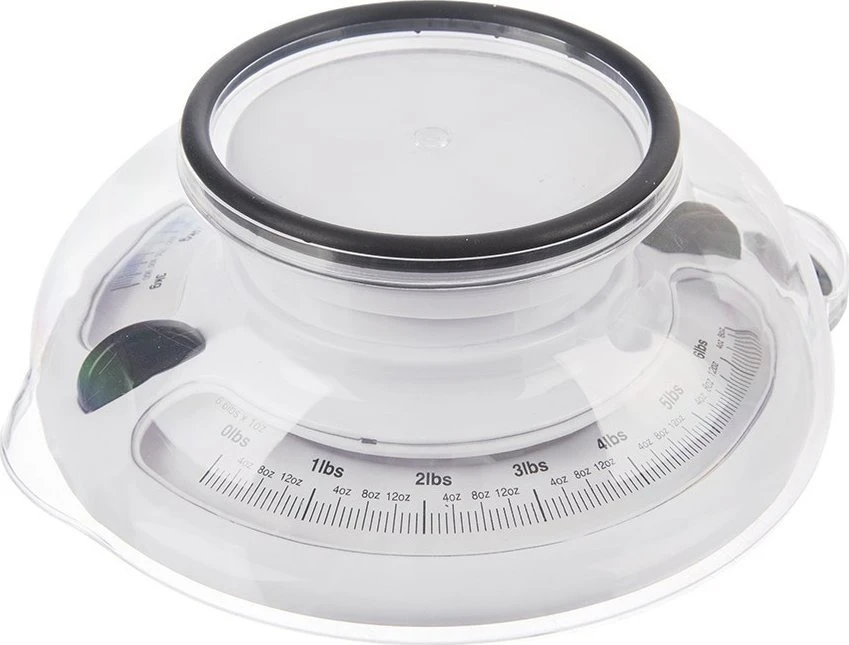 Virtuvinės svarstyklės Orion Mechaninė virtuvinė svarstyklė su dubeniu 3kg