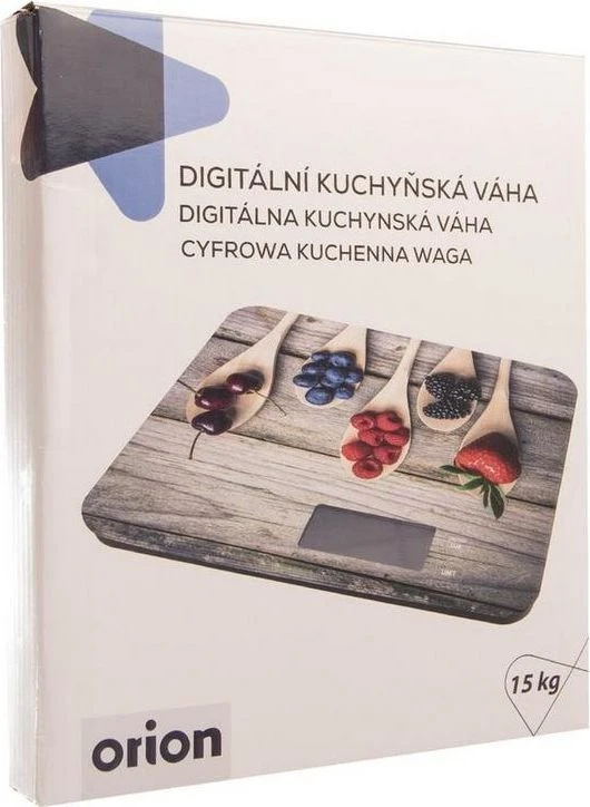 Virtuvinės svarstyklės Orion Skaitmeninė Virtuvinė Svara 15kg