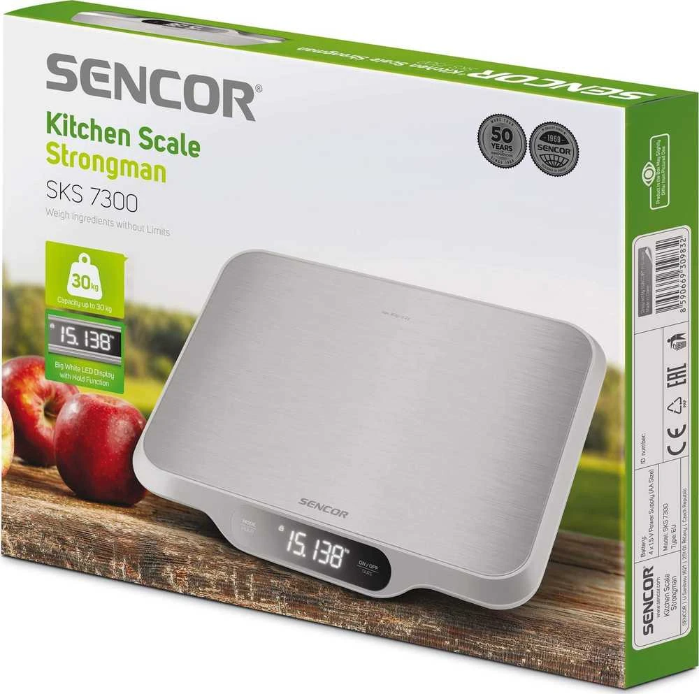 Elektroninės virtuvinės svarstyklės SENCOR SKS 7300