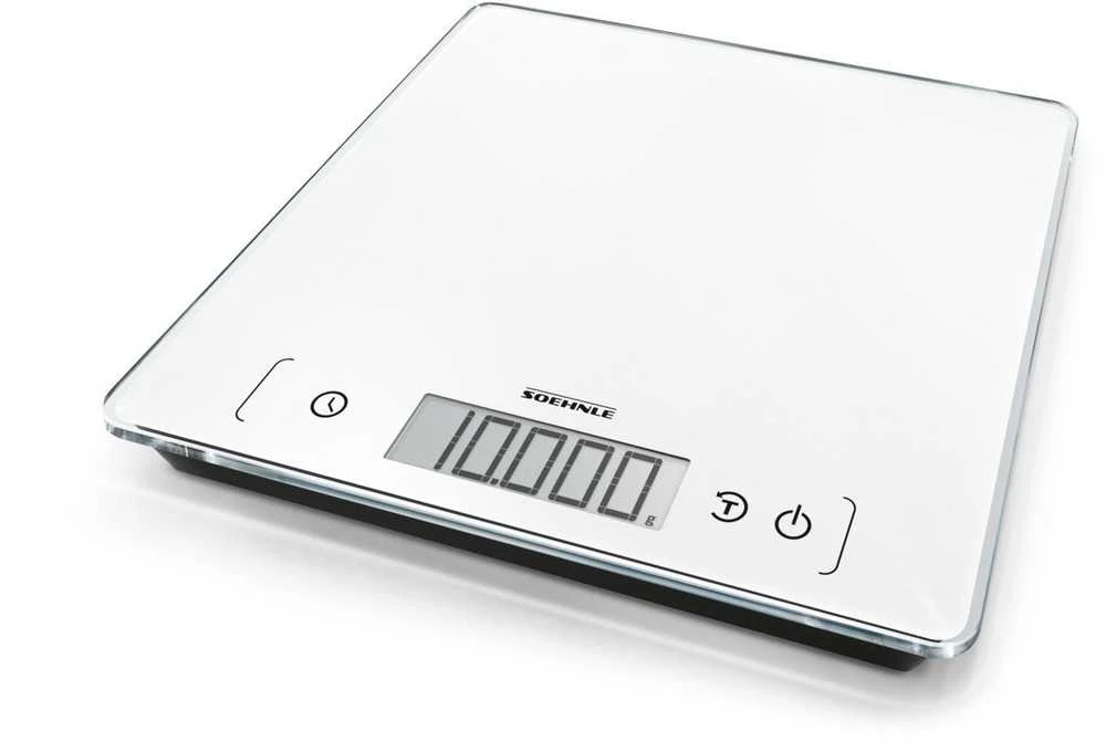 Maisto svarstyklės - Soehnle Page Comfort 400 10 kg Balta