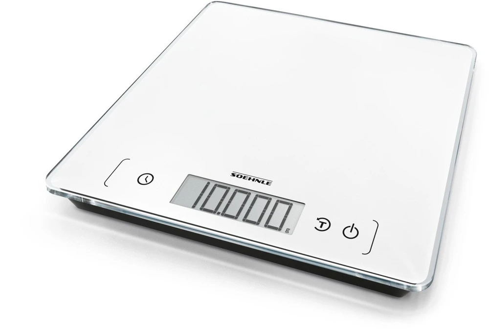 Maisto svarstyklės - Soehnle Page Comfort 400 10 kg Balta