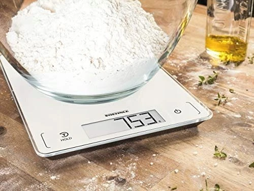 Virtuvinė Svarstyklė - Soehnle Page Profi 300 20kg Talpa LCD Ekranas Stiklas Baltas