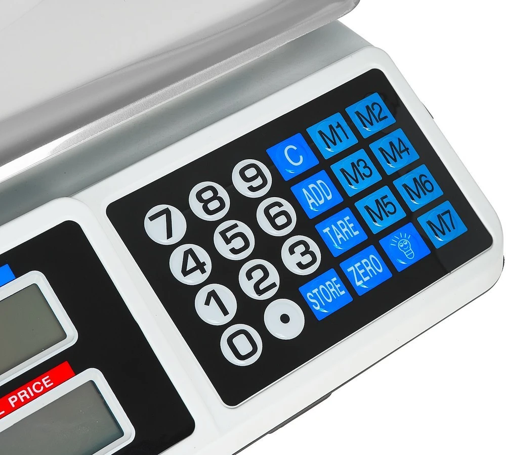 Virtuvinės svarstyklės TOGO GEKO Svarstyklės elektroniczna 40kg LCD (G71162)