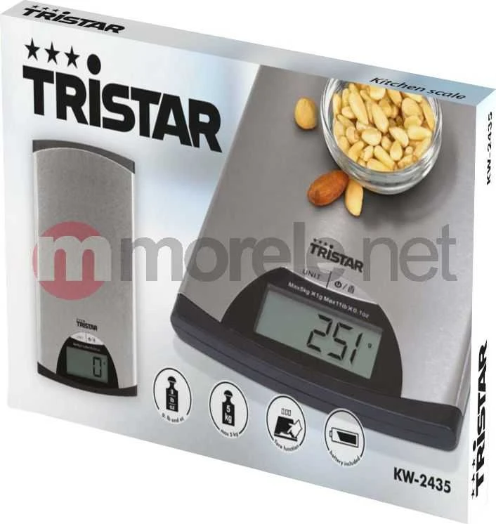 Virtuvinės svarstyklės Tristar KW-2435