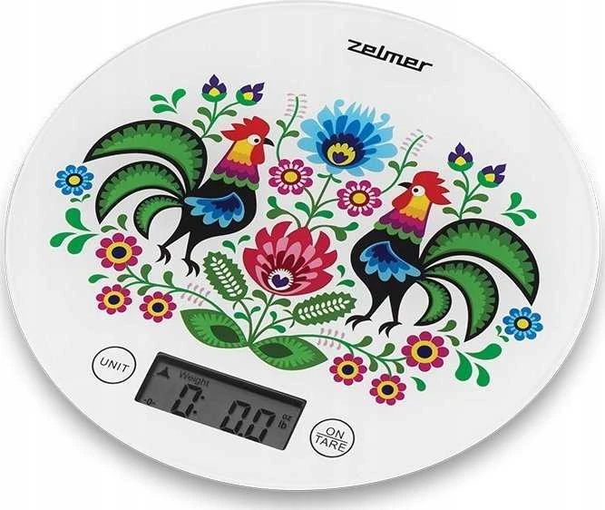 Virtuvinės svarstyklės Zelmer ZKS1611 balta
