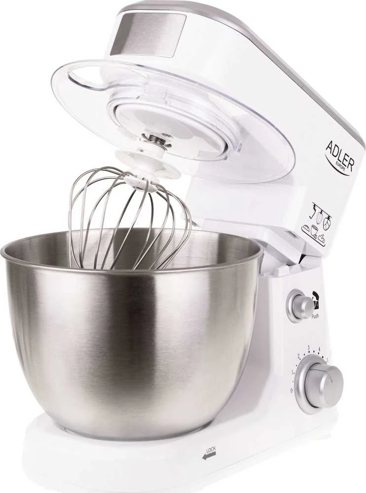 Virtuvinis kombainas Adler | AD 4216 | 1000 W | Greičių skaičius 6 | Bowl capacity 4 L | Baltas