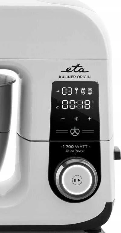 Virtuvinis kombainas ETA Kitchen Machine | ETA203890000 Gratus Kuliner II Origin | 1700 W | Greičių skaičius 12 | Bowl capacity 6.7 L | Baltas