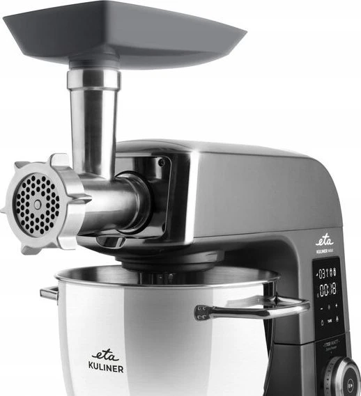 Virtuvinis kombainas ETA Kitchen Machine | ETA203890010 Gratus Kuliner II Max | 1700 W | Greičių skaičius 12 | Bowl capacity 6.7 L | Gray