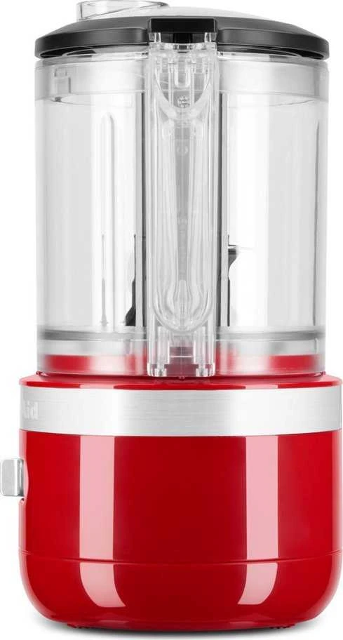 Virtuvinis kombainas Akumuliatorinis maisto smulkintuvas KitchenAid 5KFCB519EER, raudonas