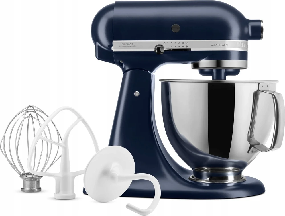 Virtuvinis kombainas KitchenAid Artisan 5KSM125, 4,8 l, tamsiai mėlynos spalvos
