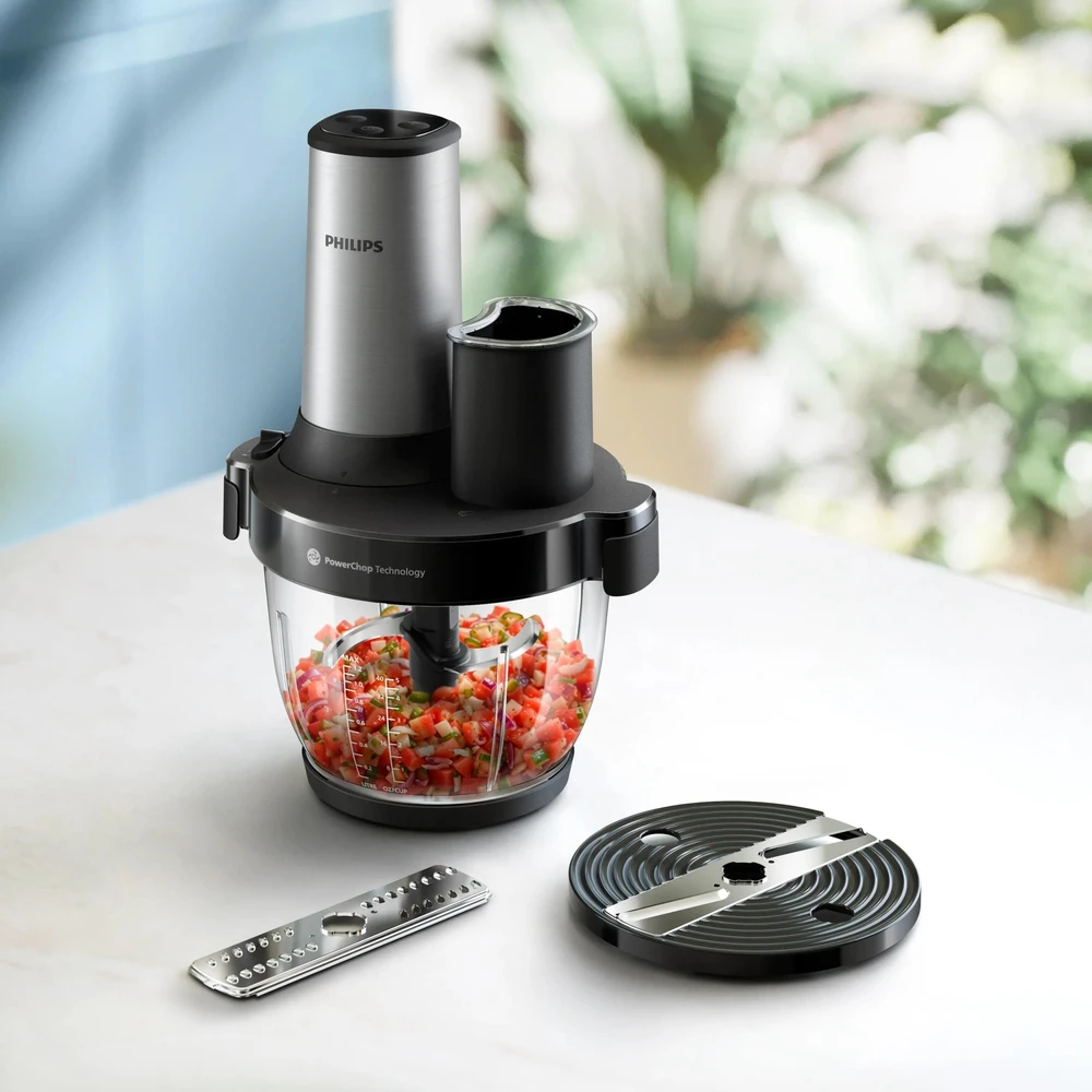 Smulkintuvas Philips virtuvinis kombainas Chopper/Series 5000 (HR1504/00)