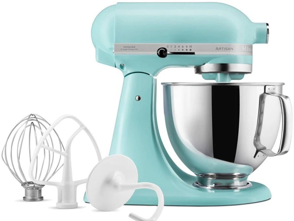 KitchenAid 5KSM125EMI mixer Stand mixer 300 W Mėlyna
