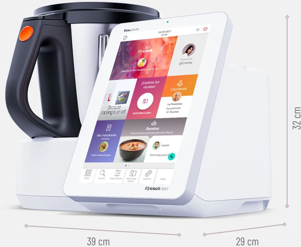 Virtuvinis kombainas Taurus MyCook Next multi-function cooking robot