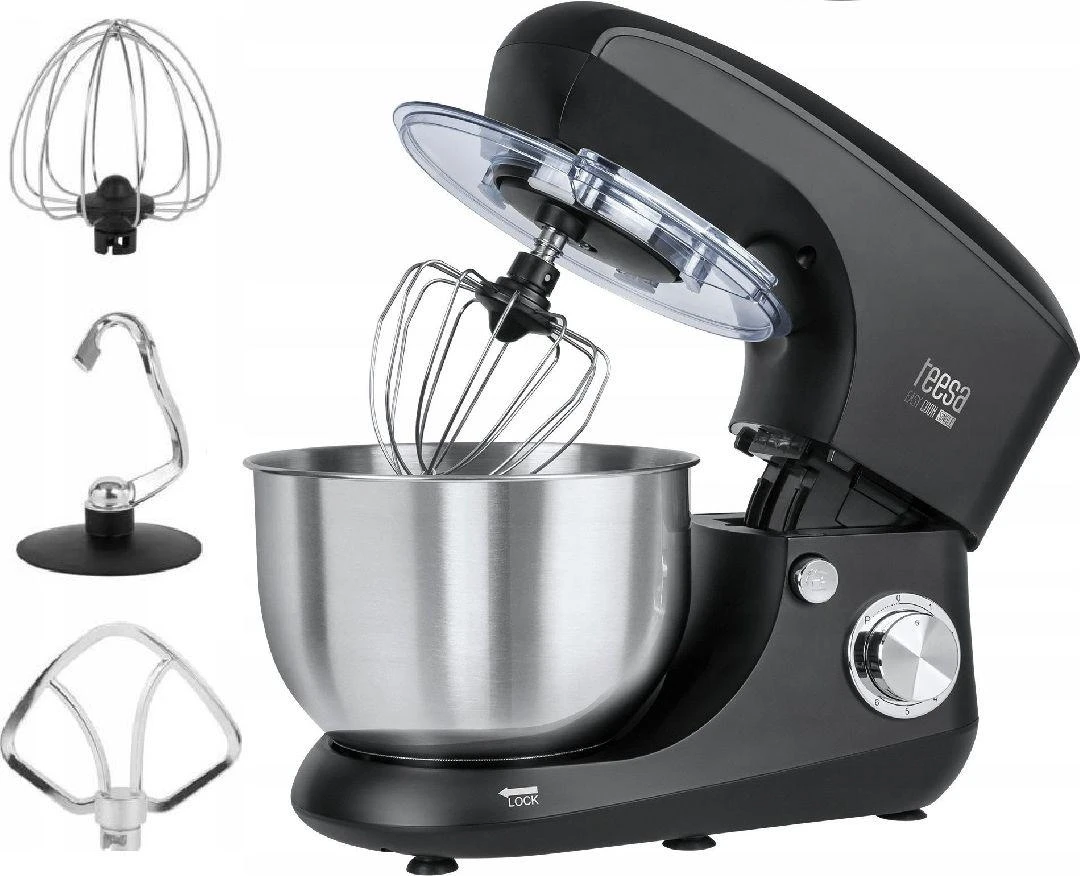 Virtuvinis kombainas Teesa Virtuvės kombainas EASY COOK SINGLE Juodas