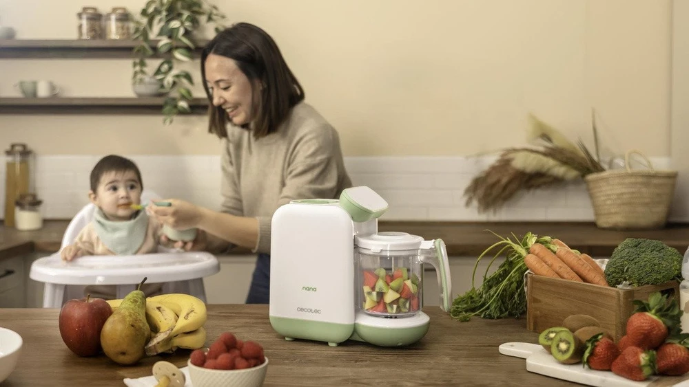 Virtuvinis kombainas Virtuvės robotas Cecotec Nana BabyCare FoodProcessor