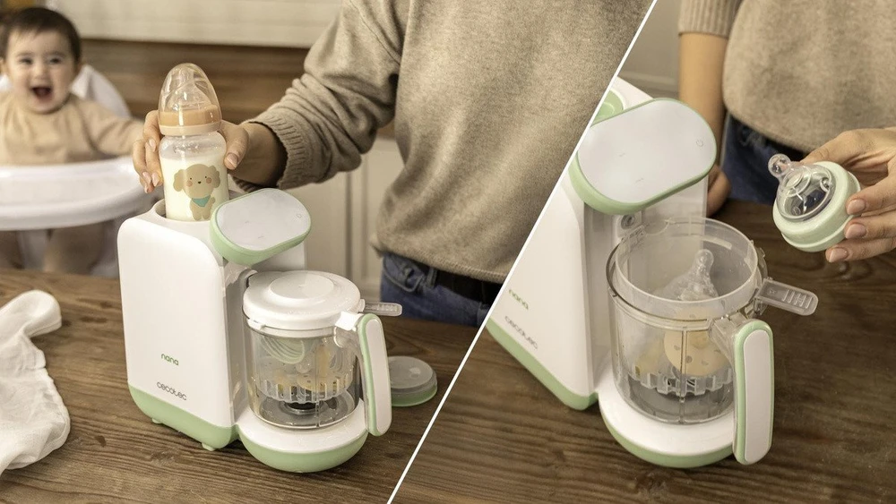 Virtuvinis kombainas Virtuvės robotas Cecotec Nana BabyCare FoodProcessor