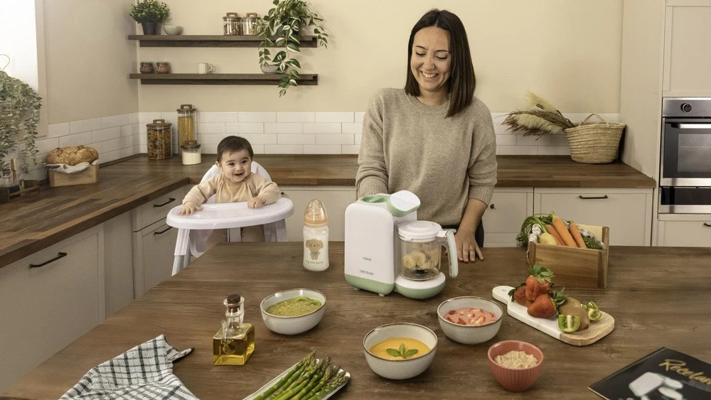 Virtuvinis kombainas Virtuvės robotas Cecotec Nana BabyCare FoodProcessor