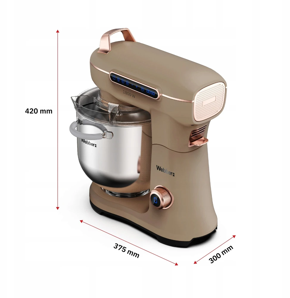 Virtuvinis kombainas Planetinis robotas Webber Webber FUTURA XEF 900 Planetinis robotas