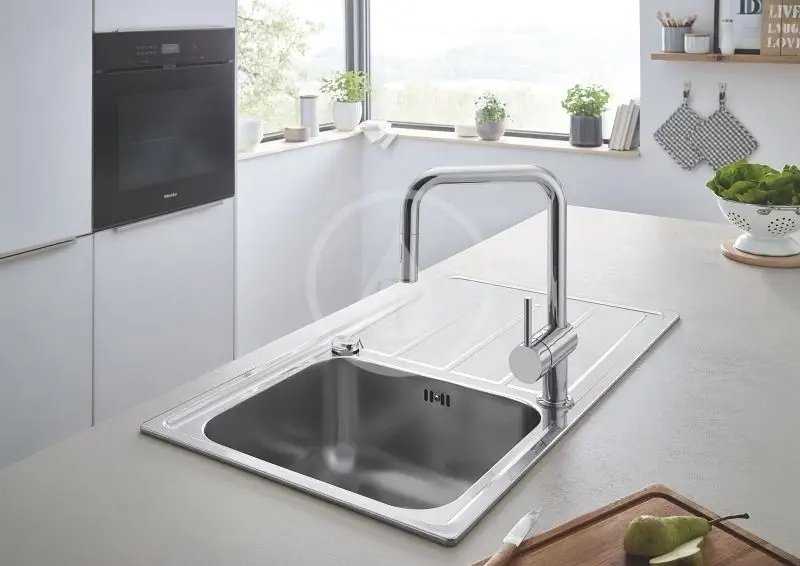 Virtuvinis maišytuvas Grohe Grohe baterija zlewozmywakowa Minta, chrom 32322002