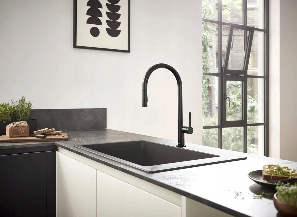 Virtuvinis maišytuvas su ištraukiama žarna Hansgrohe Talis M54 72800670