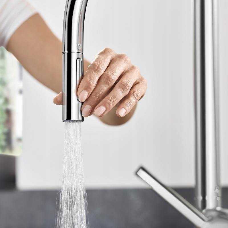 Virtuvinis maišytuvas su ištraukiama žarna Hansgrohe Talis M54 72801000