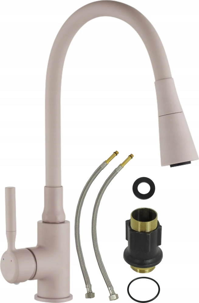Virtuvinis maišytuvas Invena Invena virtuvinis maišytuvas Pogo Plus smėlio spalvos BZ-80-P03