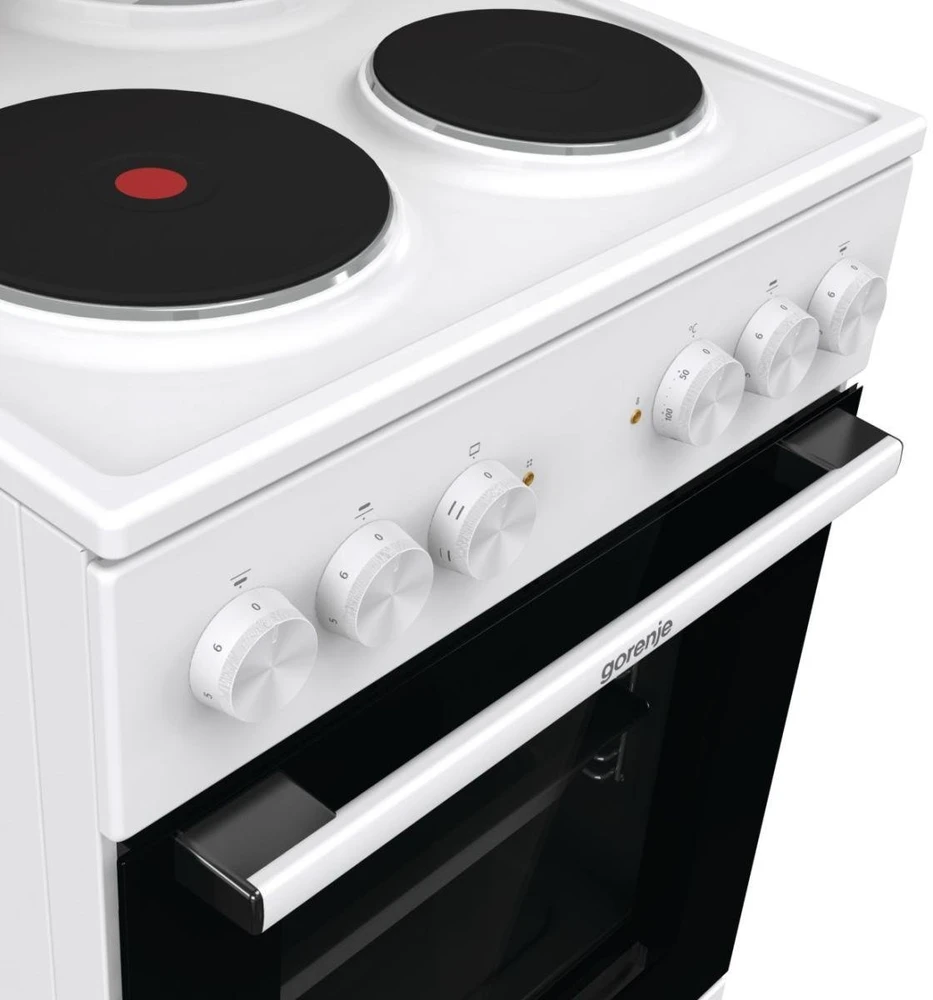 Viryklė Kuchenka Gorenje GE5A23WH Kuchenka elektrinė 50cm