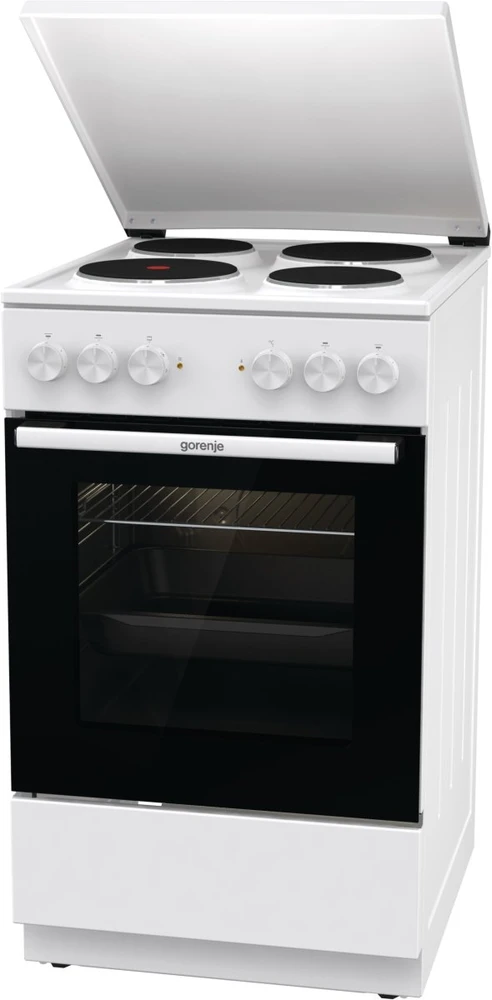 Viryklė Kuchenka Gorenje GE5A23WH Kuchenka elektrinė 50cm