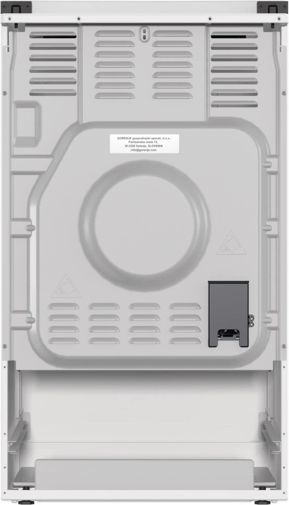 Viryklė Kuchenka Gorenje GE5A23WH Kuchenka elektrinė 50cm