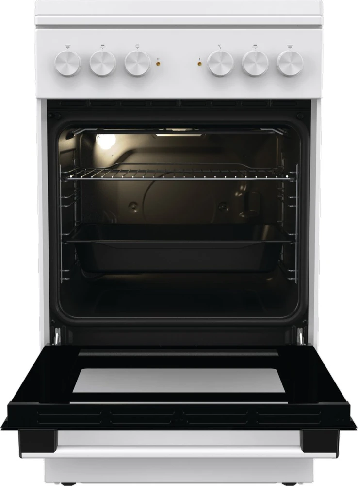 Viryklė Kuchenka Gorenje GE5A23WH Kuchenka elektrinė 50cm