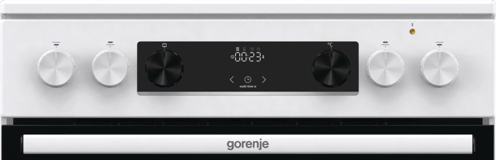 Viryklė Kuchenka Gorenje GEC6C40WD, cooker (baltas)