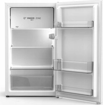 Virtuvėlė MPM Mini virtuvė buitinių prietaisų rinkinys 4in1 MPM SMK-03 indukcinė viryklė, šaldytuvas, spintelė ir nerūdijančio plieno kriauklė
