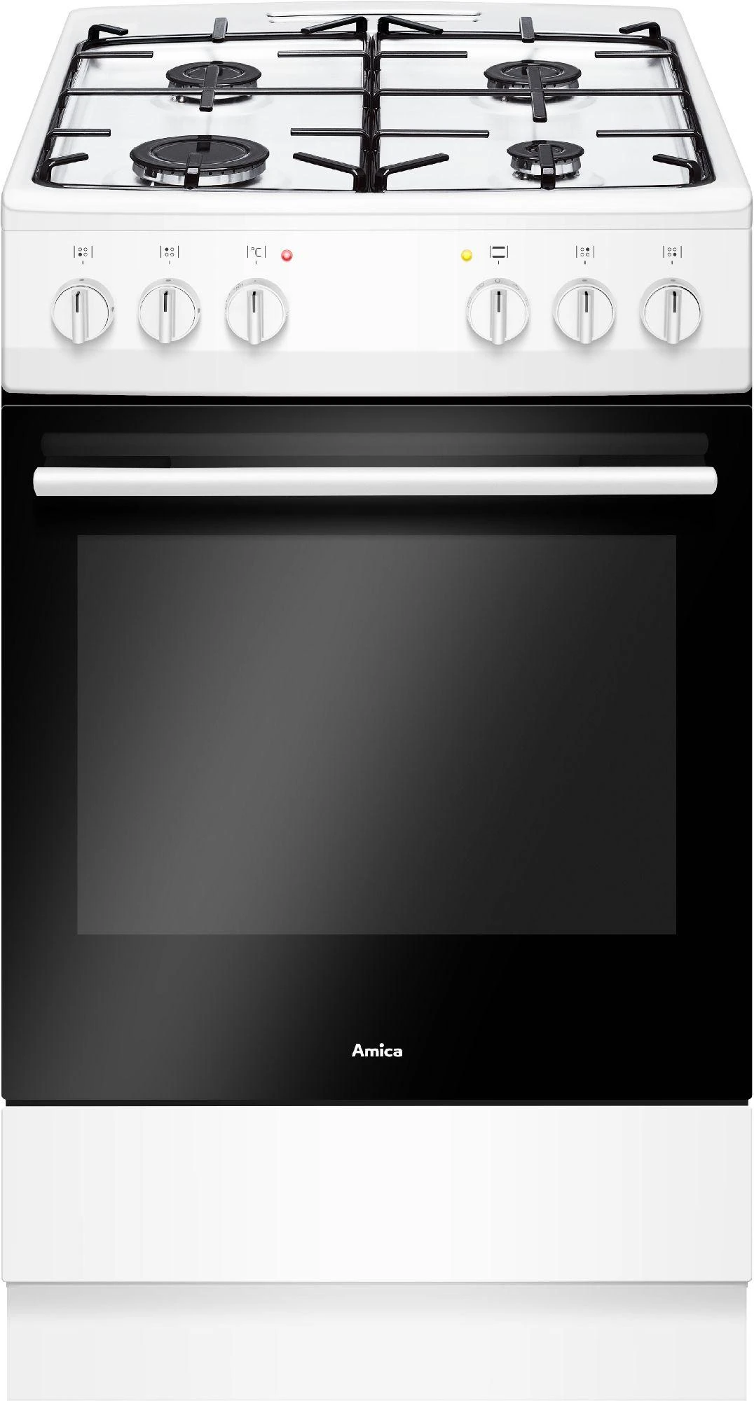 Virtuvė Amica 57GEH2.33ZpPF(W) ( Dujinė viryklė , Elektrinė , 500 mm , Baltas )