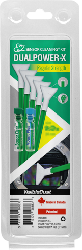 Valiklis Visible Dust DUALPOWER-X 1,3x Regular Strength Rinkinys valymas šviesai jautrioms matricoms (17741756)