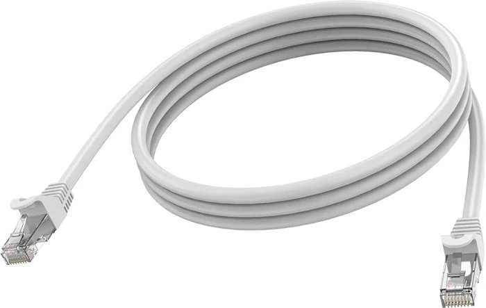 VISION 2m Baltas CAT6A STP cable