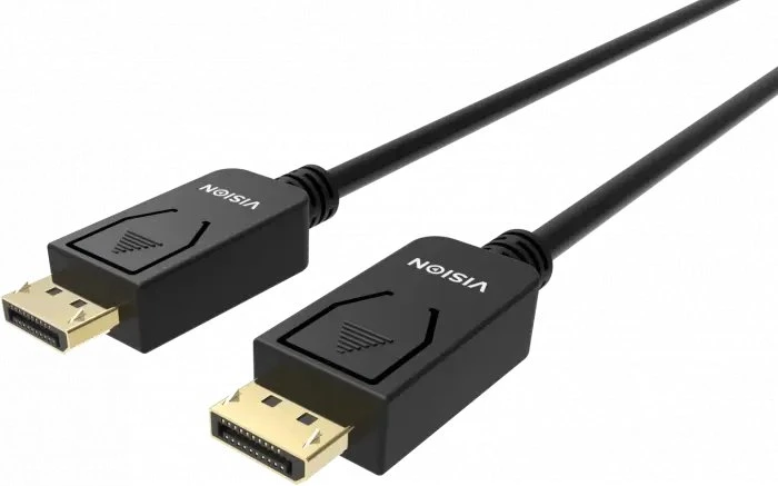 VISION 2m Juodas 8K DisplayPort cable