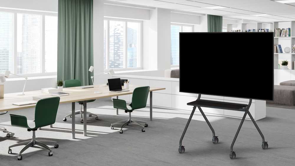 Laikiklis VISION Ekranas Easel Trolley 100kg
