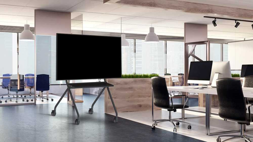 Laikiklis VISION Ekranas Easel Trolley 100kg