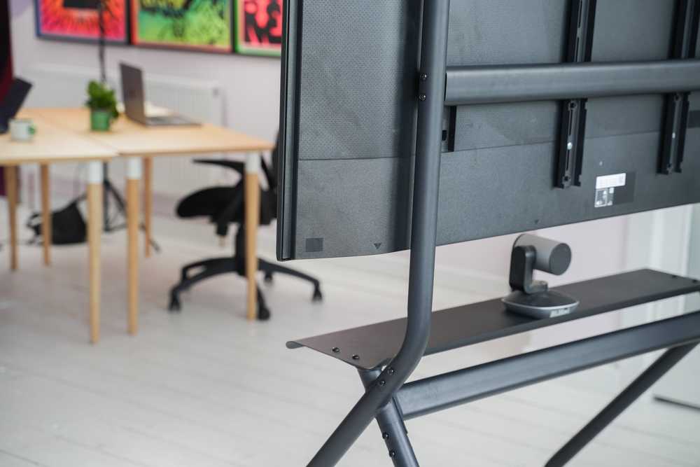 Laikiklis VISION Ekranas Easel Trolley 100kg