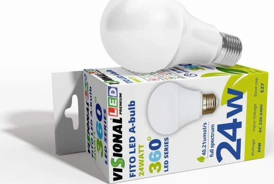 Visional LEMPA LED E27 24W AUGALAMS