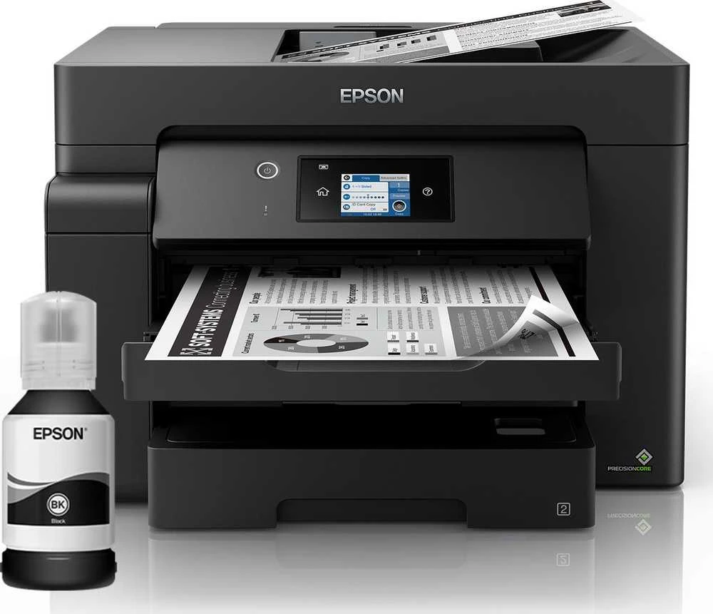 Epson Daugiafunkcinis Spausdintuvas EcoTank M15140 Mono, Inkjet, A3+, Wi-Fi, Juodas